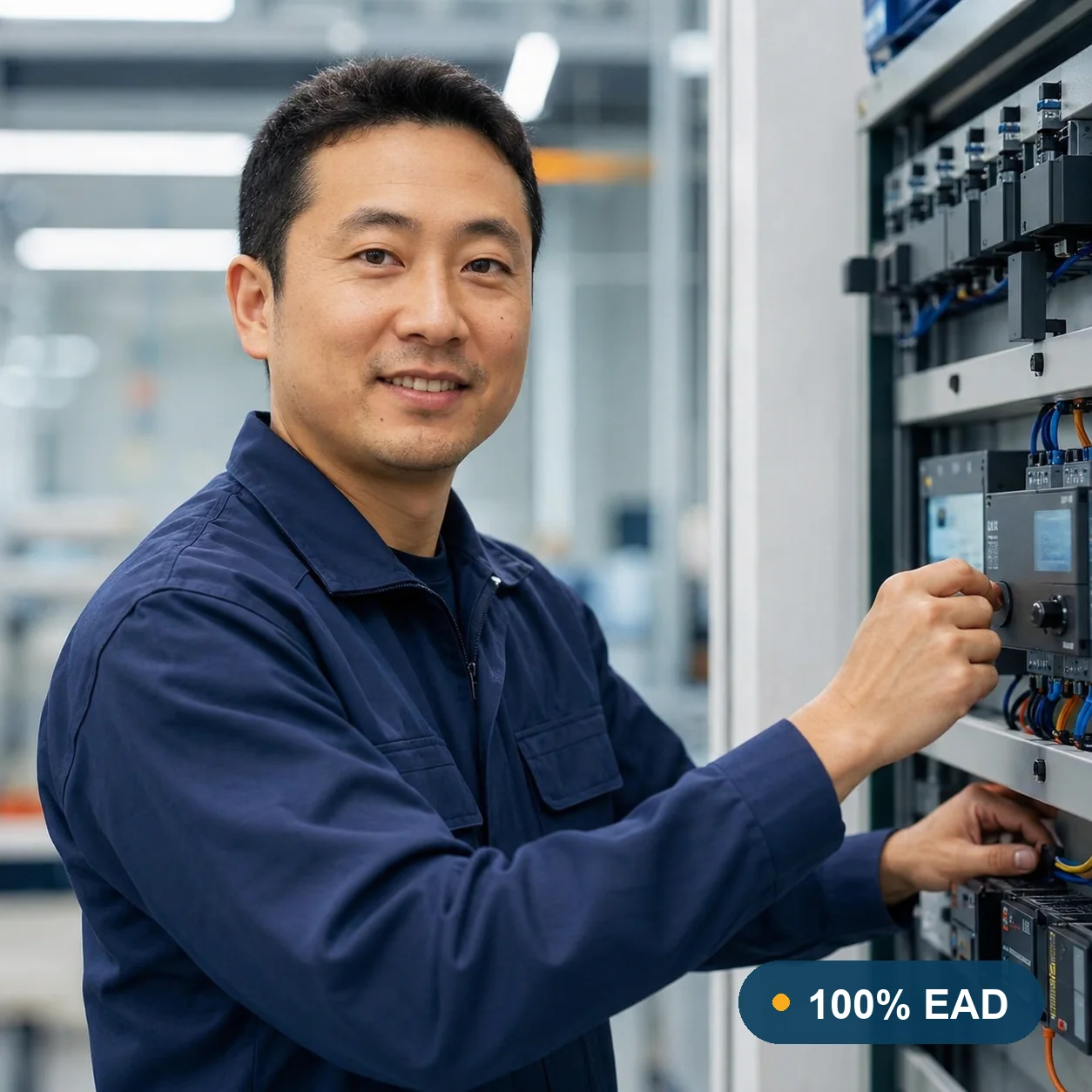 Certificação técnica por competência em Automação Industrial: capa na UFEM