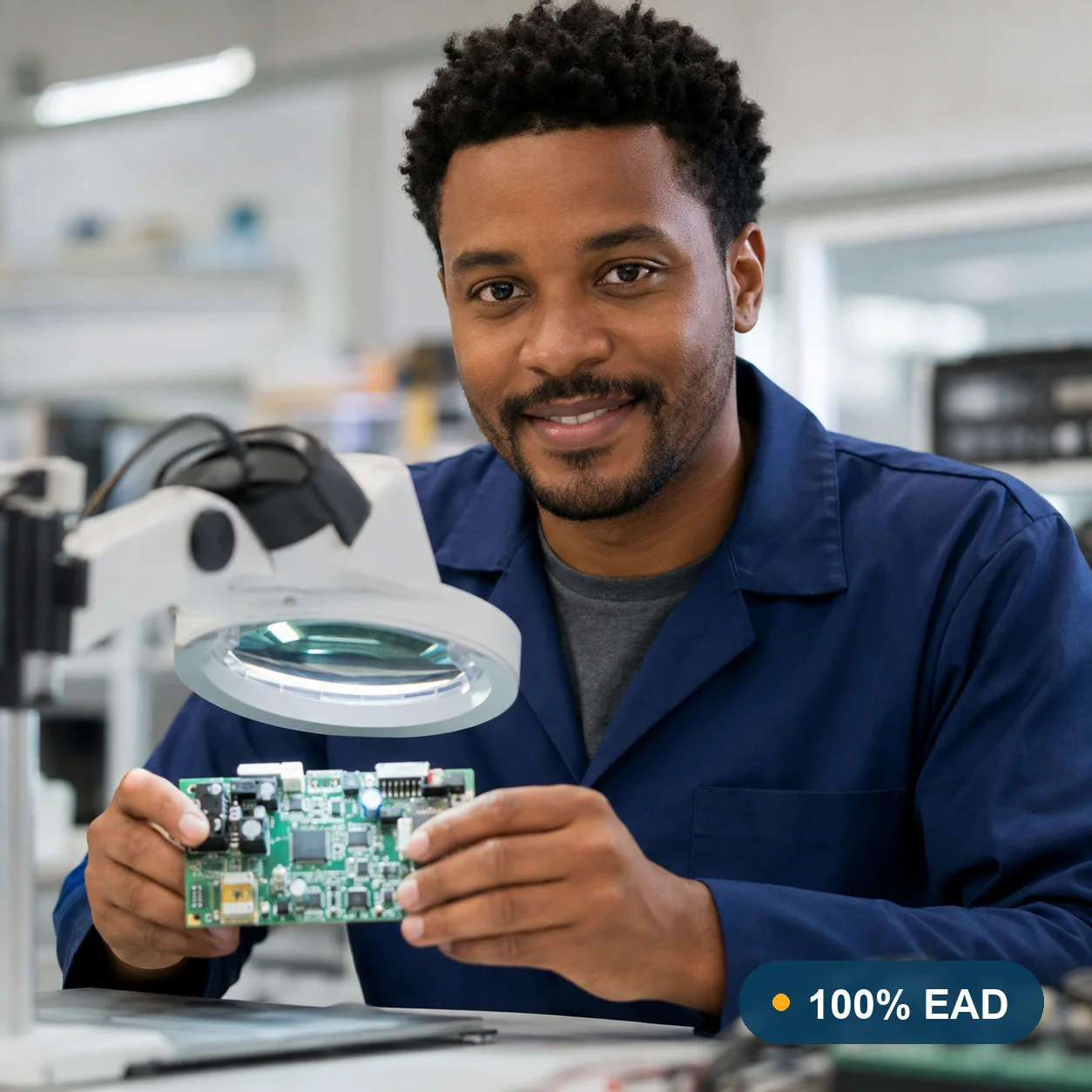 Certificação técnica por competência em Eletrônica: capa na UFEM