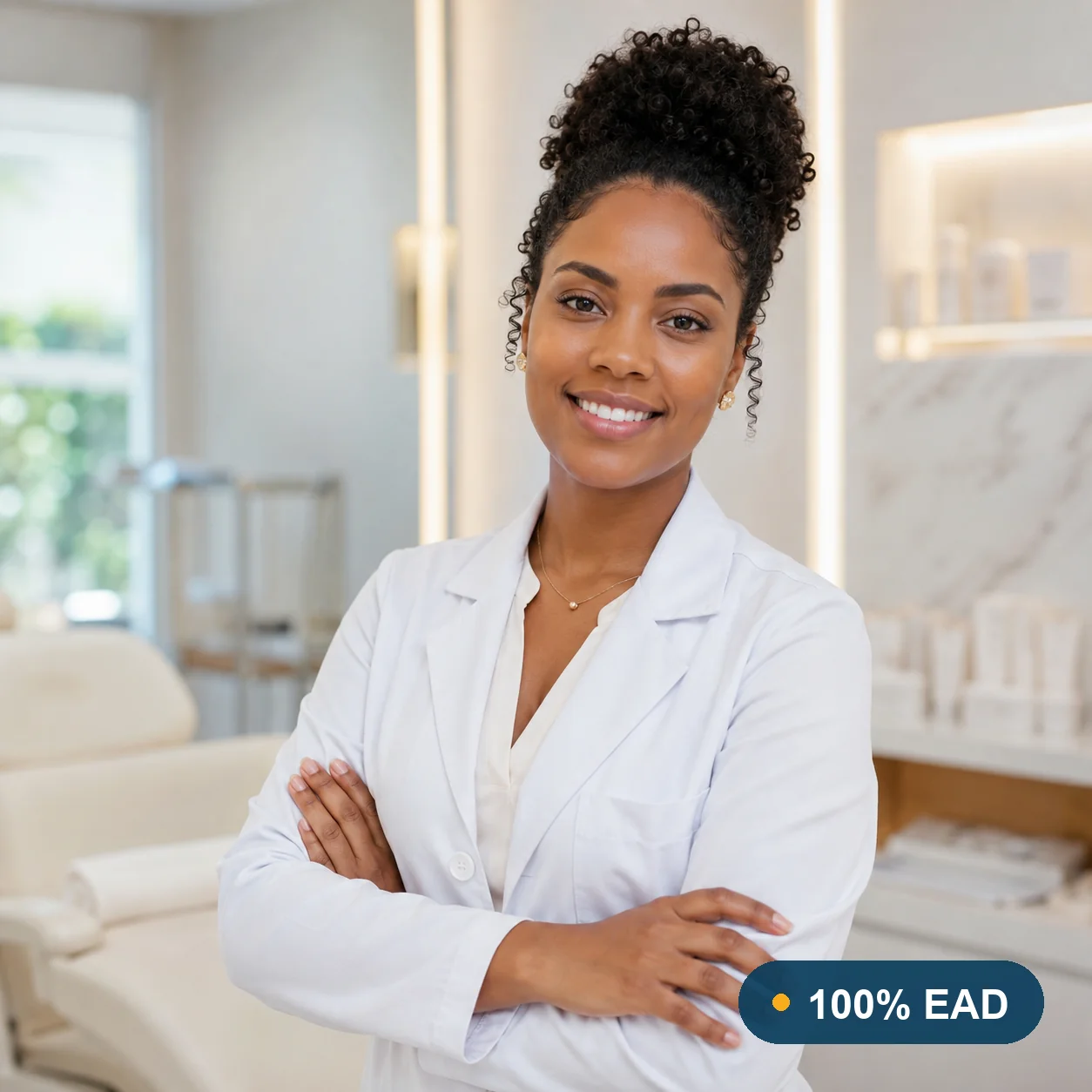 Certificação técnica por competência em Estética: capa na UFEM